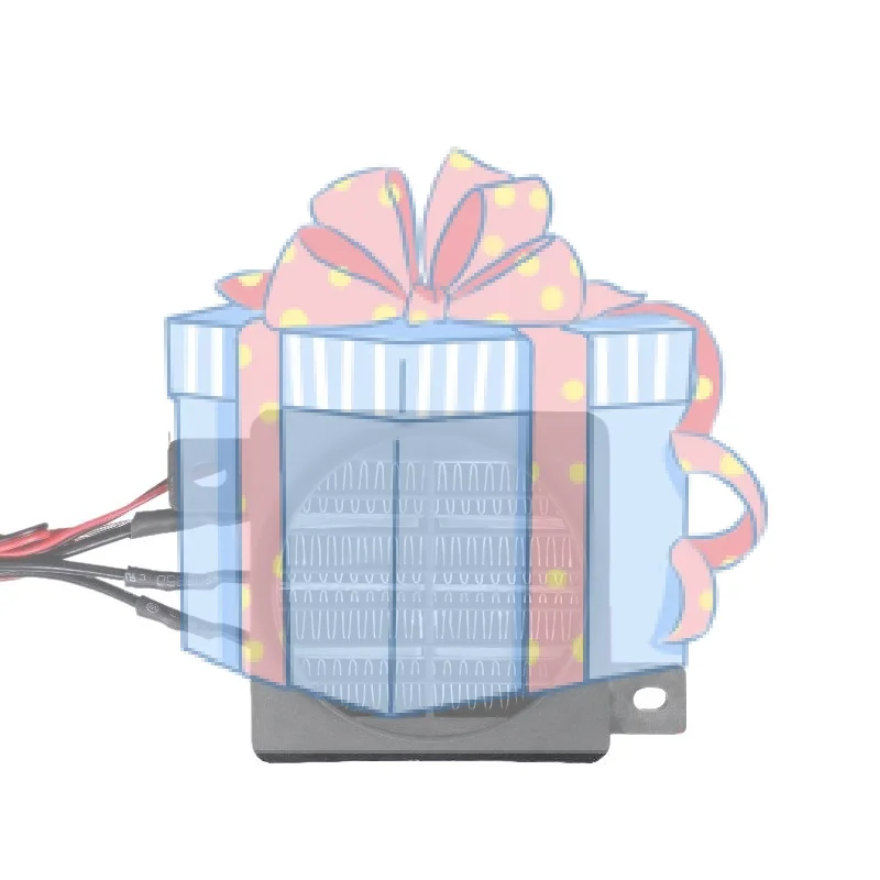 12V 120W PTC Heater Fan Insulated Ceramic Thermostatic Fan Heater Pet Incubator