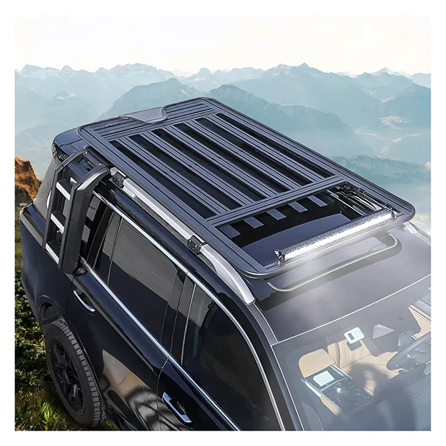 

4x4 Accessories Off Road Aluminum Car Roof Luggage Racks Gwm Tank 300 Accessories WEY Tank 300 500 Roof Rack