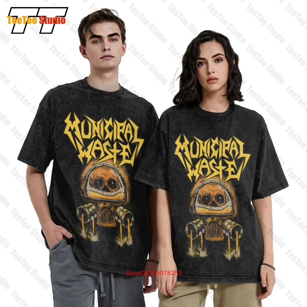 Municipal Waste'Keg Killer'(Dri,Overkill,Warbringer) Vintage Oversized T-Shirt 1RGJ