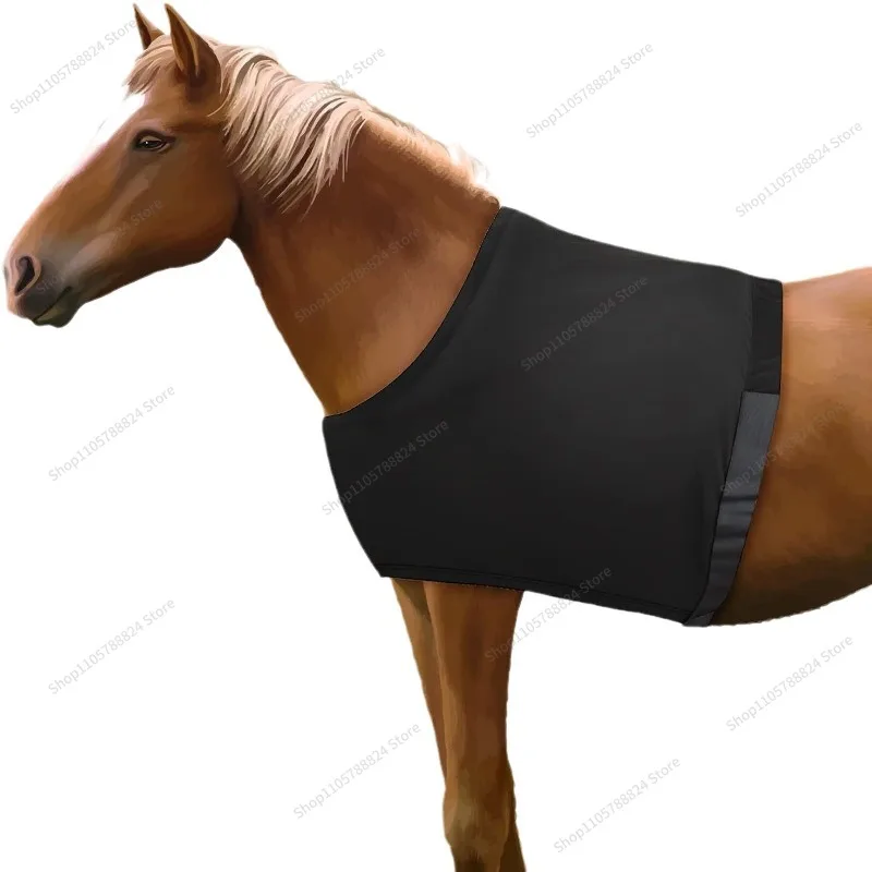 For Horse Vest Equestrian Supplies Horse Shoulder Pads  Anti-Friction Bib  Chest Protective Clothing