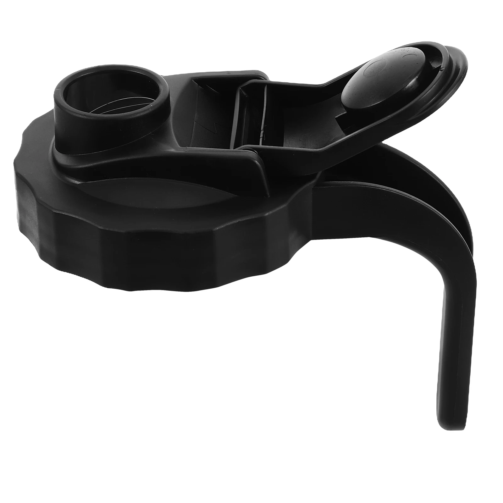

Reusable Mason Plastic Lids 86mm Wide Mouth Handle Food Storage Lid for Canning Glass Carafe Gallon Spices Liquids