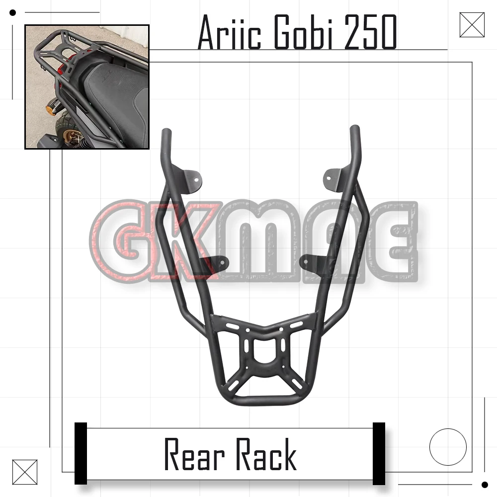 

For Ariic Gobi 250 Gobi250 2025-2026 Motorcycle Modified Rear Rack Trunk Bracket Luggage Rack Rear Shelf Fit LK250T-8
