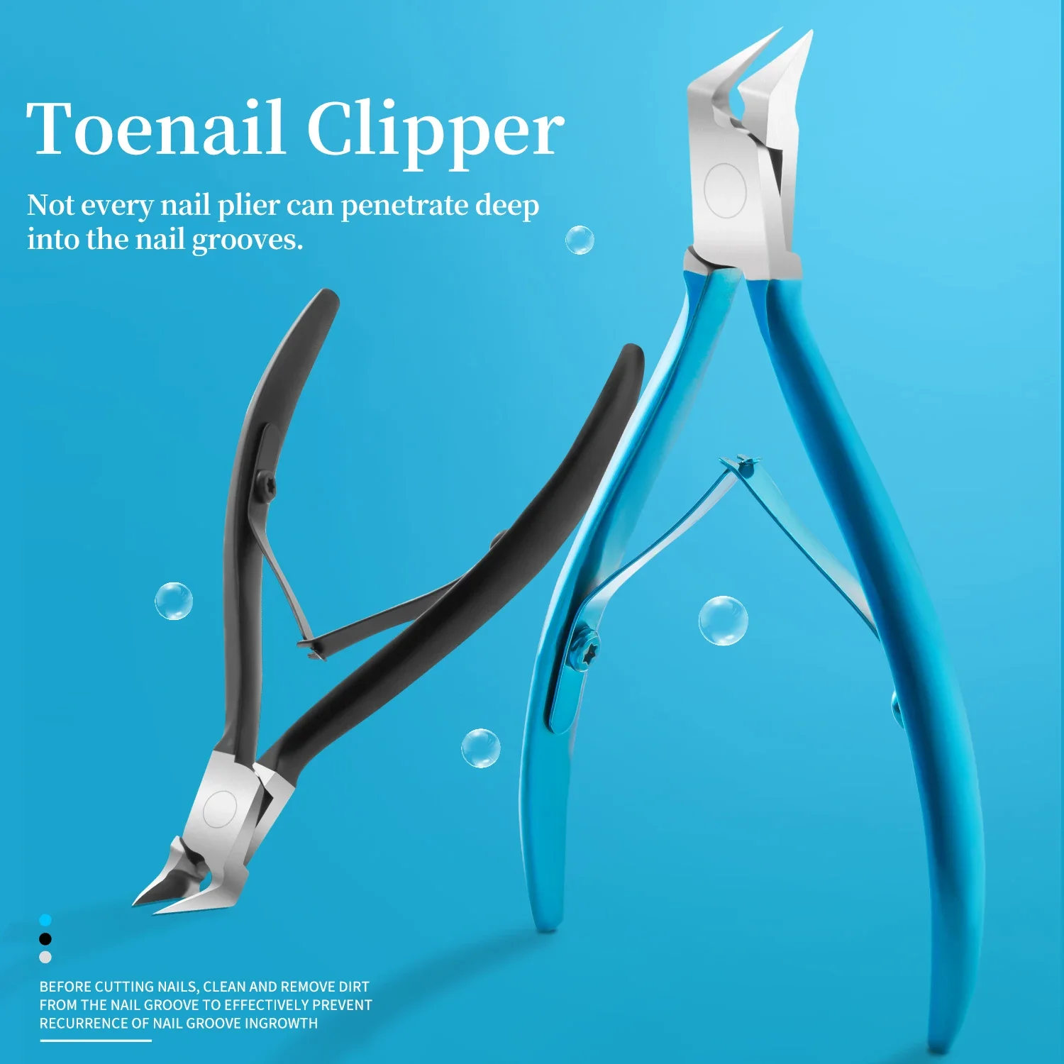 

Angled Curved Blade Nail Clipper For Toenail Finger Trimming Ingrown Hard Nails Professional Podiatrist Toe Nipper Spring Grip