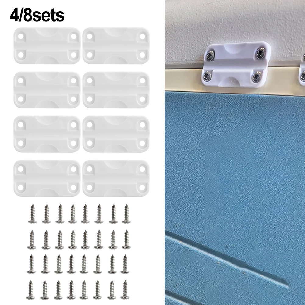 For Igloo Cooler Hinges and Screws for Replacement Fits 50165 QT Model Provides Components for Cooler Repair Tasks