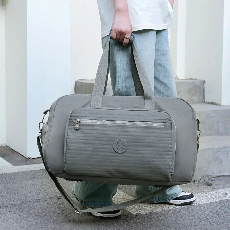 Bolsa de gimnasio de Fitness para viajes al aire libre, bolso de mano con bolsillo para zapatos, entrenamiento diario, Yoga, bolsos cruzados de