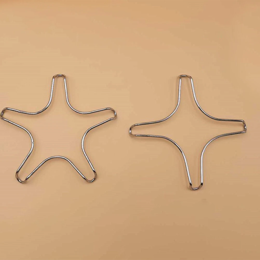 

Stainless Steel Holder Gas Cooker Support Rack Camping Iron Stove Ring Heat Diffuser Black Pans Small Pot Stand