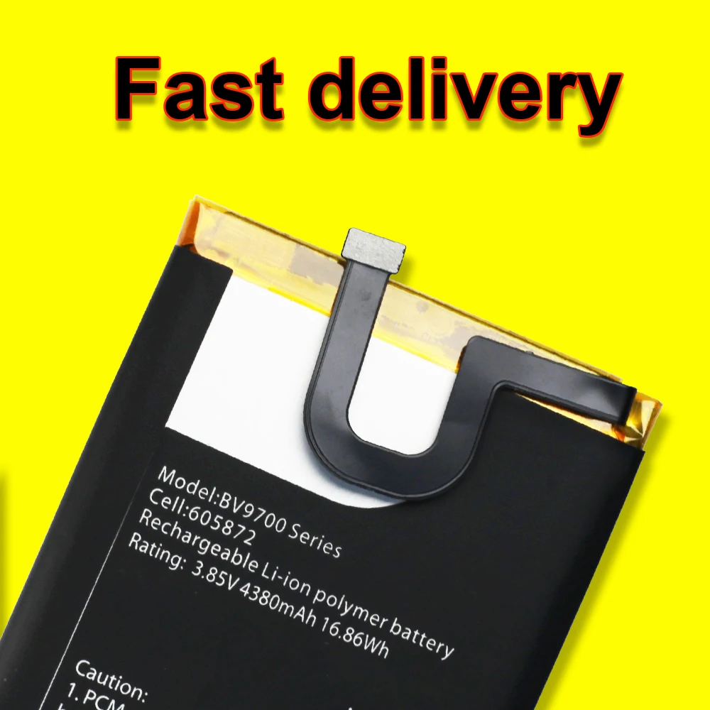 NEW 4380mAh Battery For Blackview BV9700 / BV9700 Pro Phone Replacement With Tracking Number