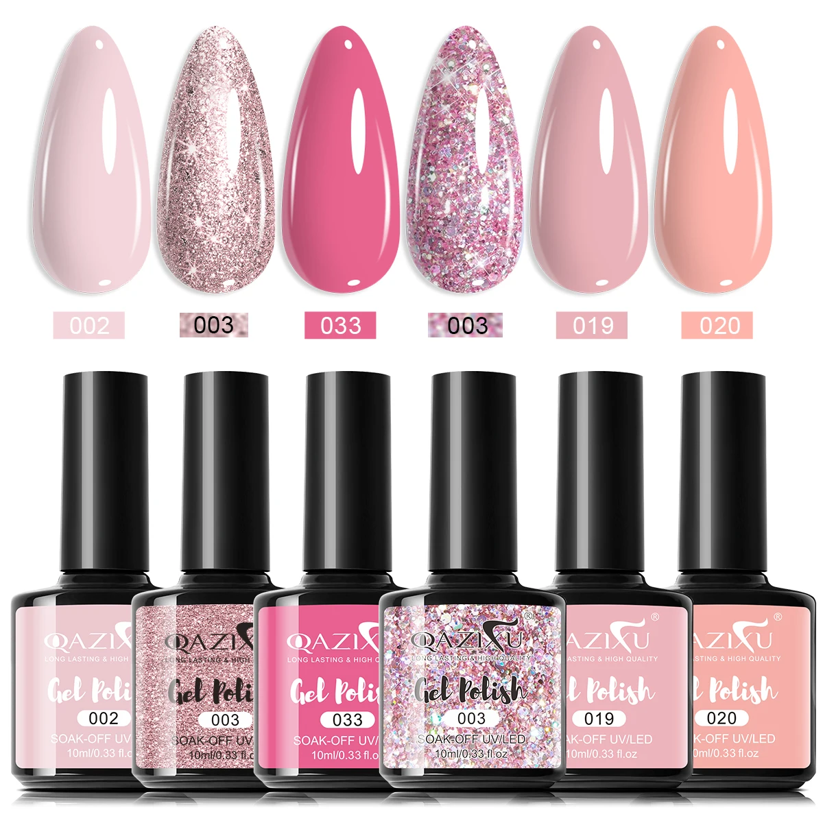qazixu-conjunto-de-esmalte-em-gel-rosa-1-6-pecas-cores-naturais-populares-com-glitter-semi-permanente-removivel-verniz-uv-led-para-arte-de-unhas-diy