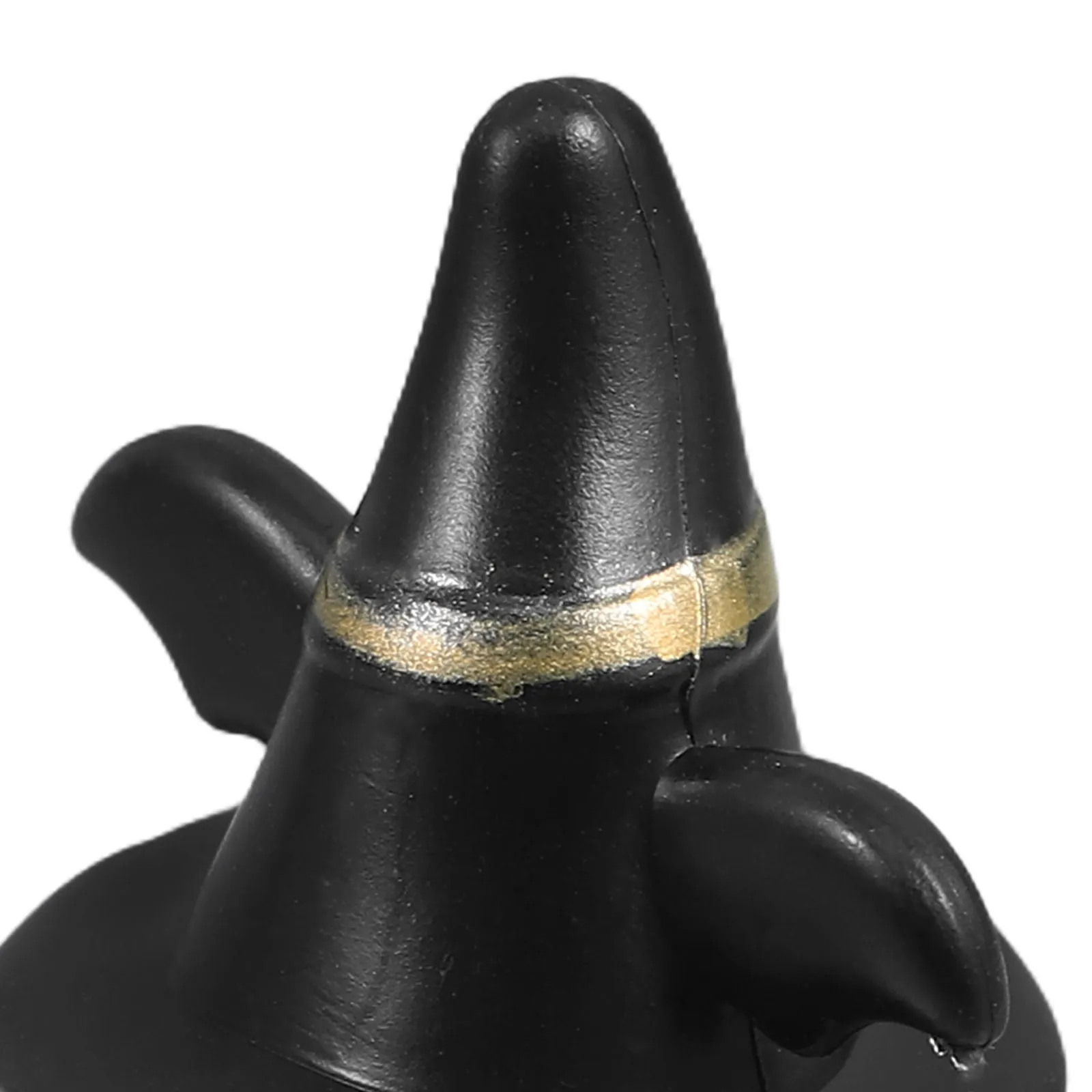 24 قطعة من القبعات السوداء المصغرة لتزيين المناظر الطبيعية المصغرة، زينة الهالوين وعيد الميلاد، قبعات محبوكة صغيرة، زخارف رجل الثلج