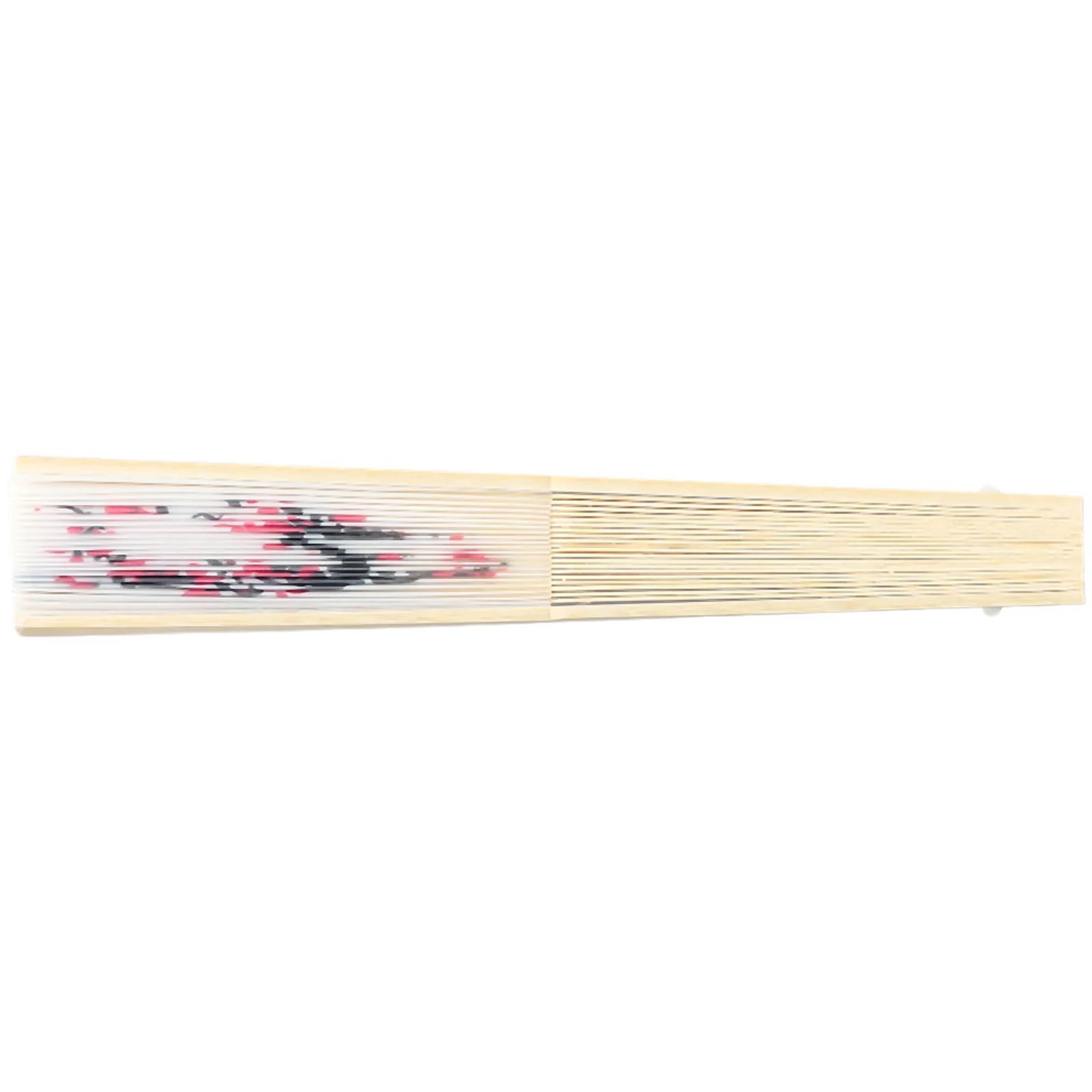 Folding Hand Fan Polyester 38cm Unfolding Diameter for cherry Blossom Garden Parties Outdoor Weddings Tools Reliable