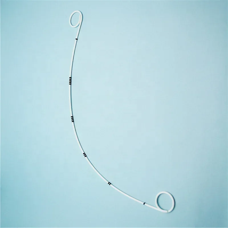 Medical Ureteral Blockage Double J Single J Set Pig Tail Ureteral Stent