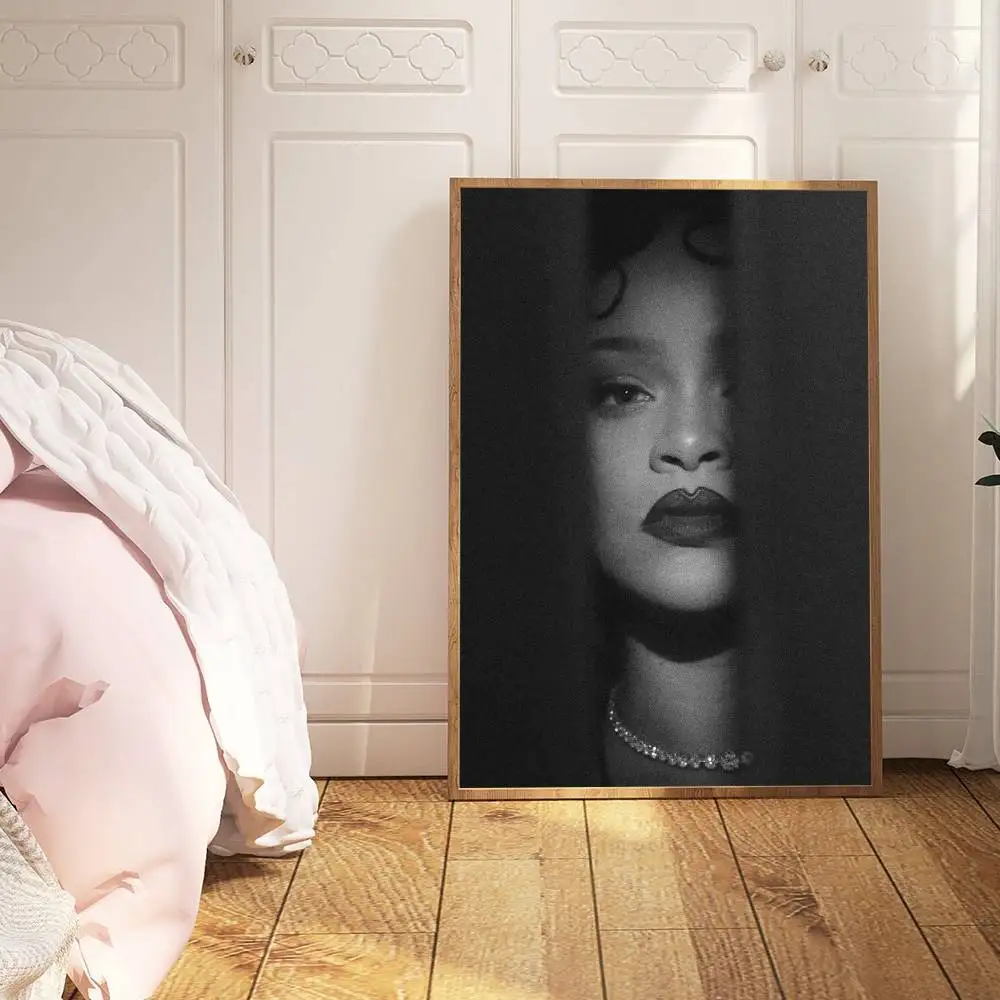 cool singer R-Rihanna-A  Poster Sticker HD Quality Home Room Wall Decoration