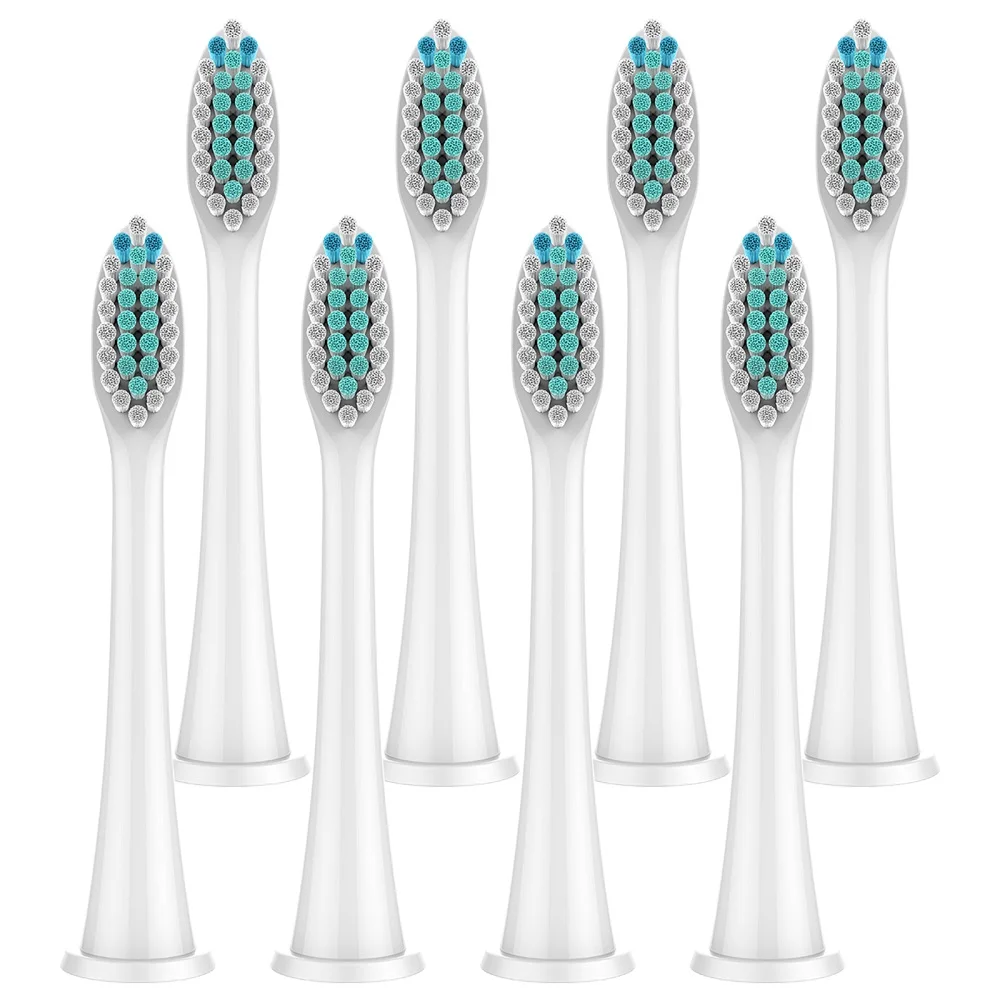 Vervangende borstelkoppen compatibel met Philips Sonicare elektrische tandenborstel, tandenborstelkop voor HX4100/1100/6500 (verpakking van 4/8/12/20)