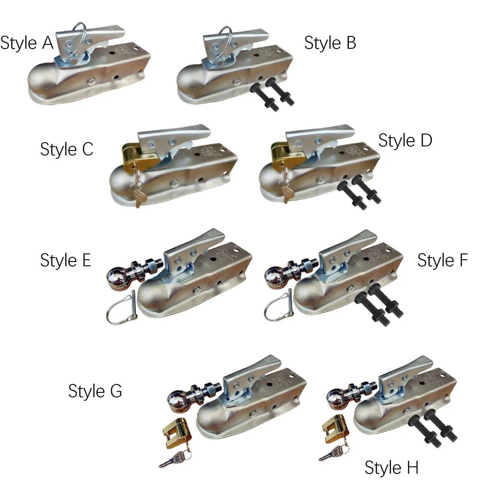 

1-7/8" Ball Trailer Coupling Cap Accessories for Yacht Trailers Caravans