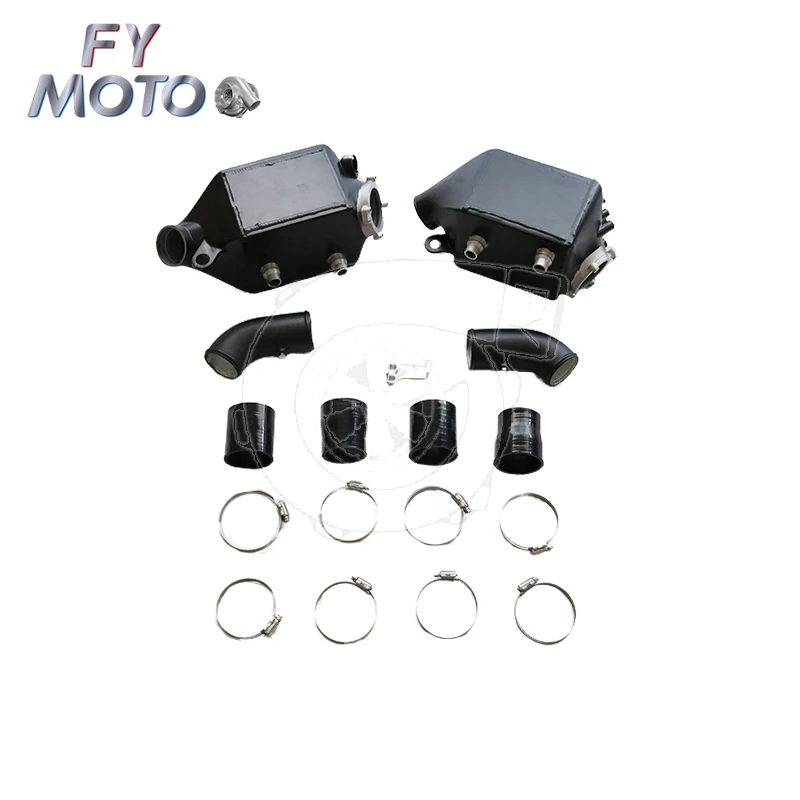 

Twin M PERFORMANCE Charge Air Intercooler Pipe Kits For BMW M5 M6 F06 F10 F12 F13 With Methane Injection Ports