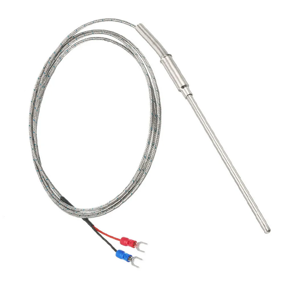 4mmx100mm K Type Temperature Sensor High Temperature Probe Tester High Temperature Sensor Measuring Range 32 1472 F