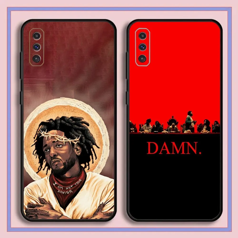 Rapper K-Kendrick L-Lamar Phone Case For Samsung Galaxy A13,A21s,A22,A31,A32,A52,A53,A71,A80,A91 Black Cover