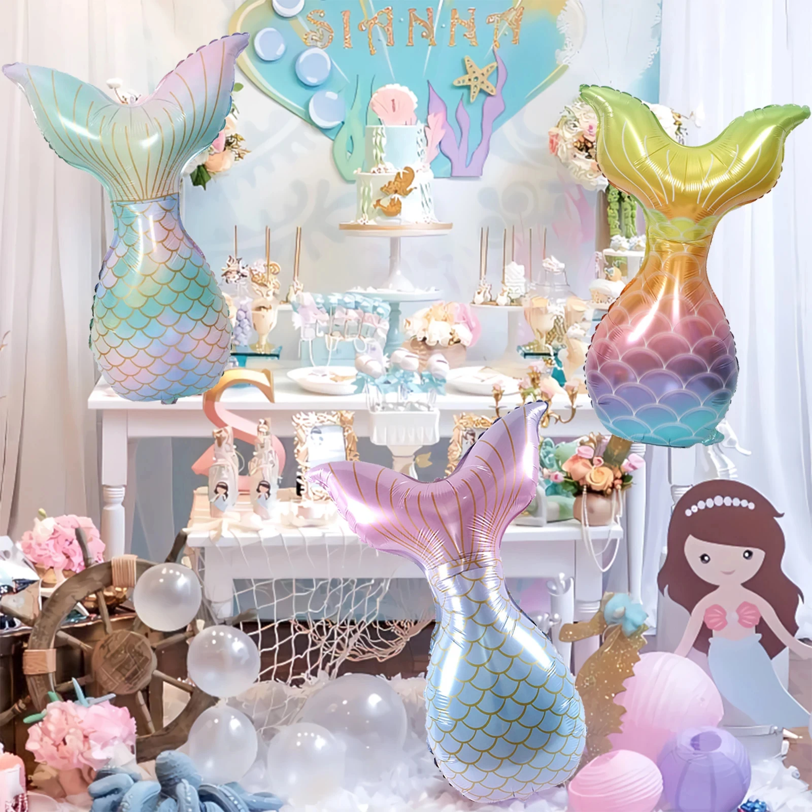 Mermaid Tail Number…