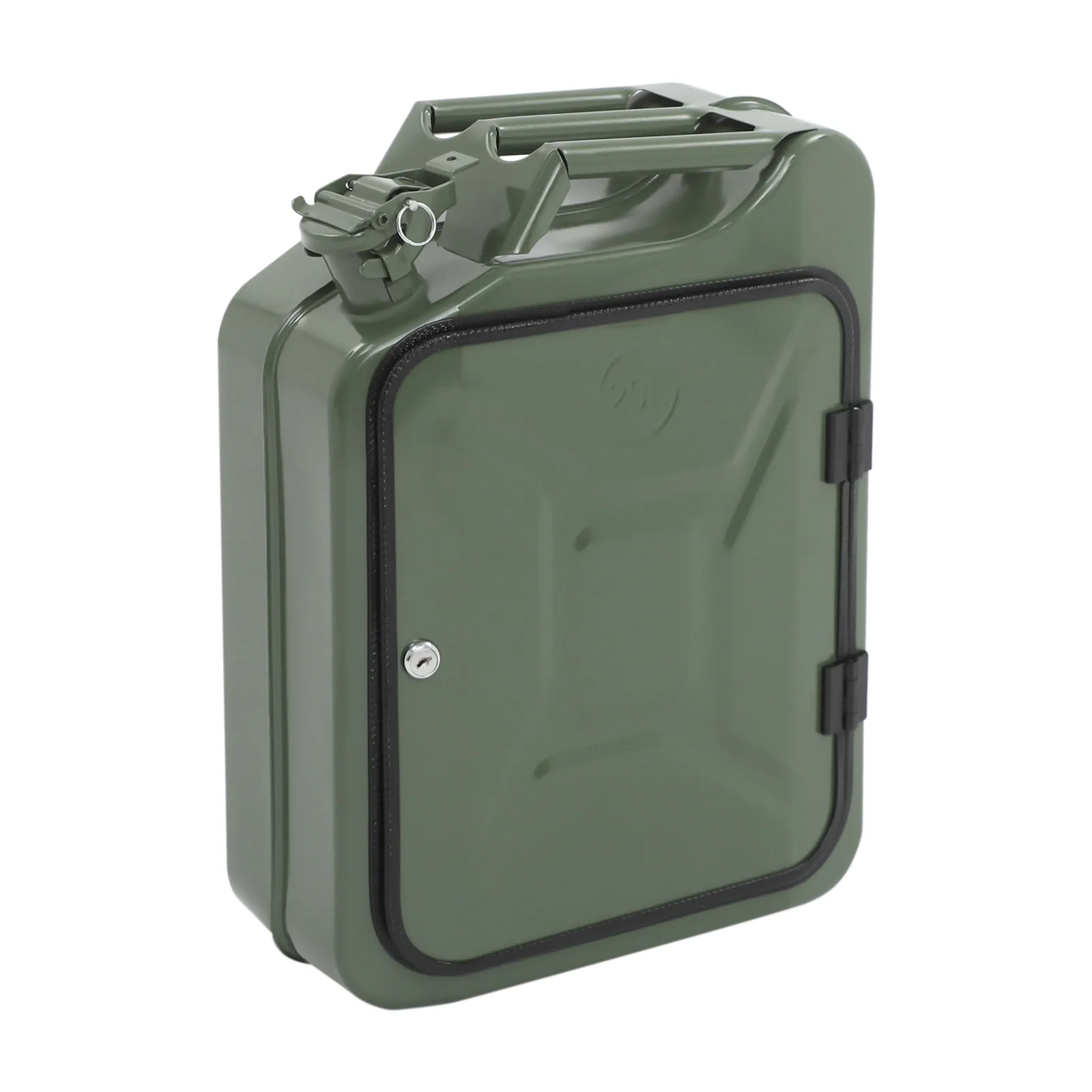 Mix Drinks Bar Jerry Can Minibar Mini Whiskey Bar mit Secure Lock Mechanism für Parks/Strände/Camping/Picknicks – Detail 3