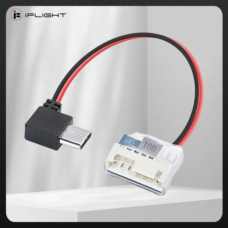 

IFlight Type C to 5V Balance Plug Кабель питания Зарядный кабель для GoPro Hero 6/7/8/9/10 RC FPV Racing Drone часть