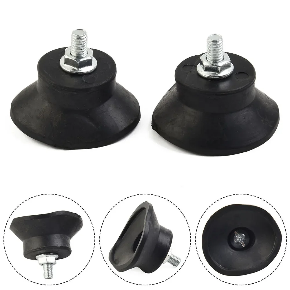 2Pcs 45x20mm Black Rubber Pad Replacement Foot Pads Vibration Isolator For Air Pumps Oil-free Machines Air Compressors Access