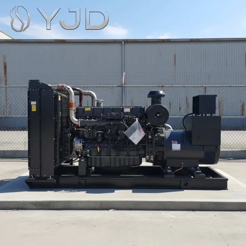 Industrial Grade 500kW 600kW 800kW Diesel Genset with SDEC Shangchai Engine Water Cooling ATS Automatic Start for Power Backup