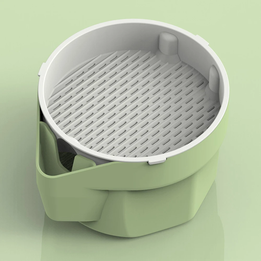 2Pcs Set Cat Grass Planting Cup Hydroponic Soilless Cultivation Reusable Catnip Growing Container Seedling Germination Tray