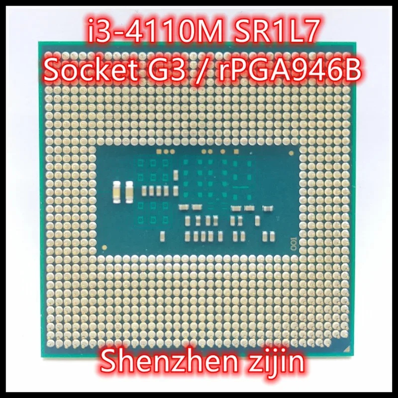 I3-4110M SR1L7 I3 4110M processor 2.60GHz 3M Dual-Core Quad-Thread Processor 37W Socket G3 / rPGA946B