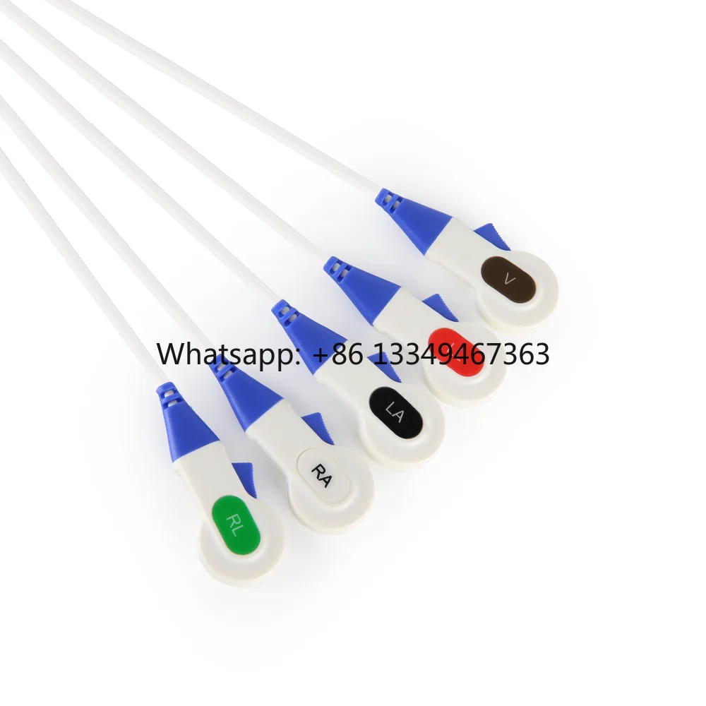 

In Stock GE Healthcare Logiq7/Aisys CS2 Disposable 5-lead AHA Leadwire for Hospital Usese Hot Sale