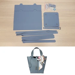 1Set DIY Leather Hand Sewing handbag Hand Stitching With Accessories Semi-finished Product PU Women Bag Material
