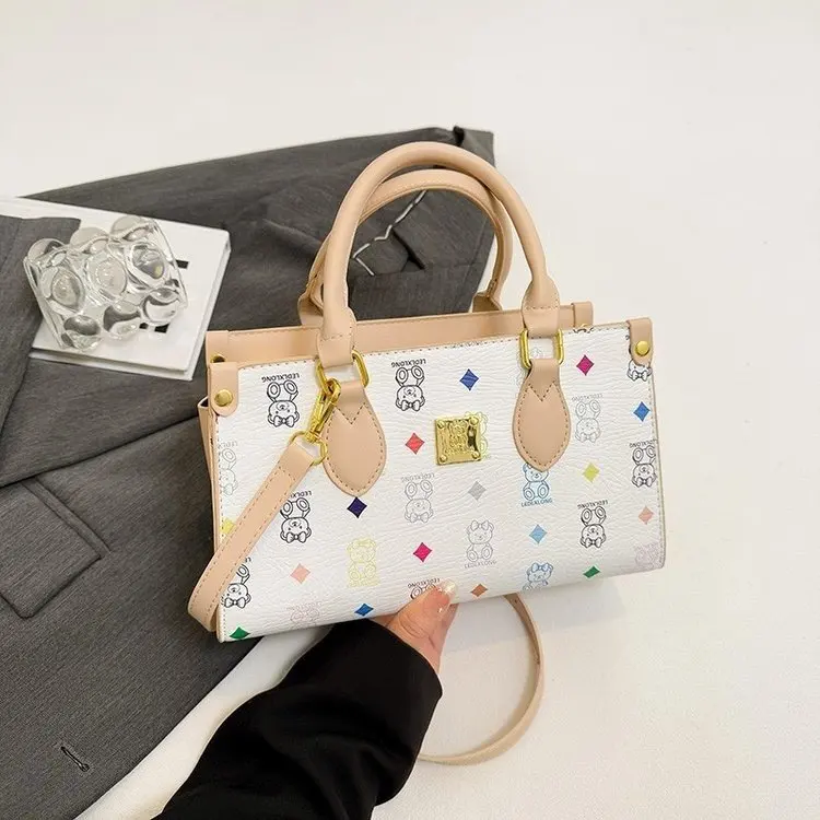 

2025 Summer 290 New Zipper Boston Bag Shoulder Portable Fashion Versatile Simple Messenger Bag Casual