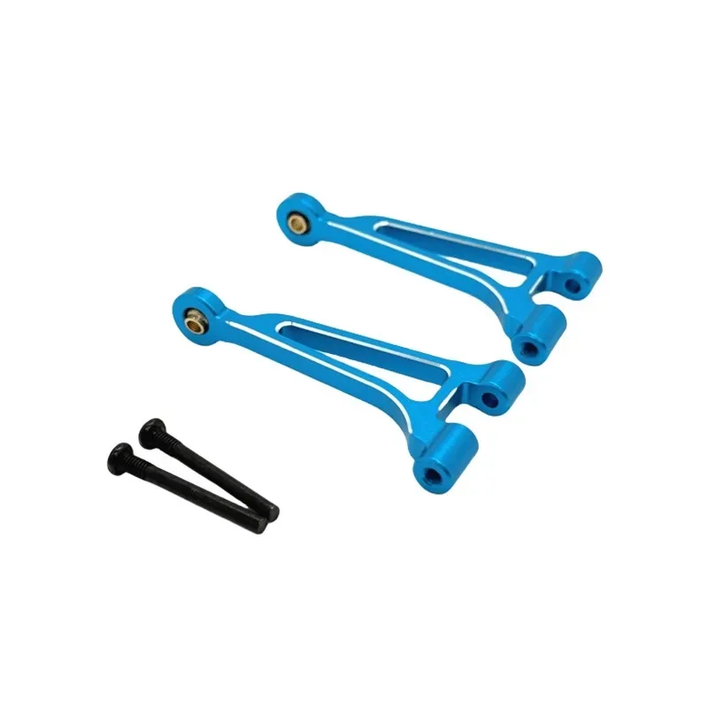 Piezas de brazo superior trasero de repuesto para coche teledirigido, mejora de Metal, aptas para coche de Control remoto MJX 1/14 14211