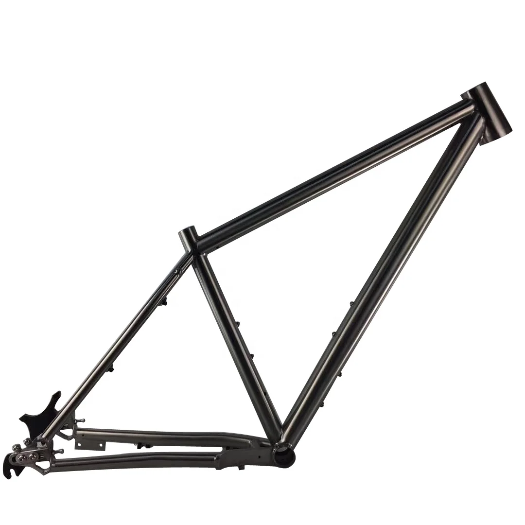 Titanium Custom Build MTB Frame Mountain Bike Frame With Belt Drive Design
