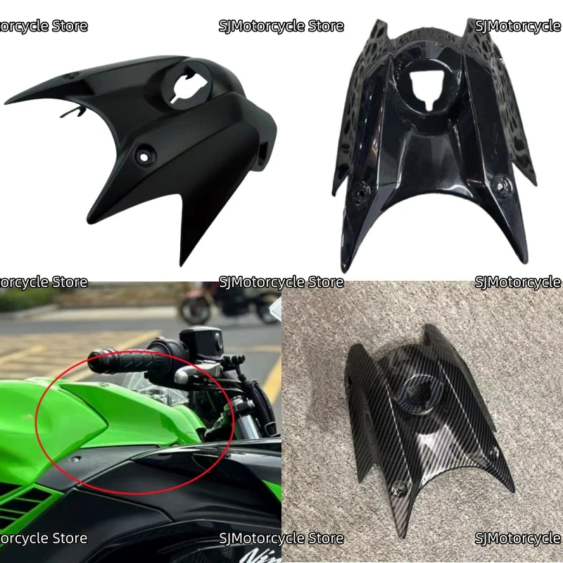 Motorcycle Front Gas Fuel Tank Airbox Cover Fairing Fit For Kawasaki ER-6F NINJA 650 ninja650 2017 2018 2019 2020 2021 2022 2023