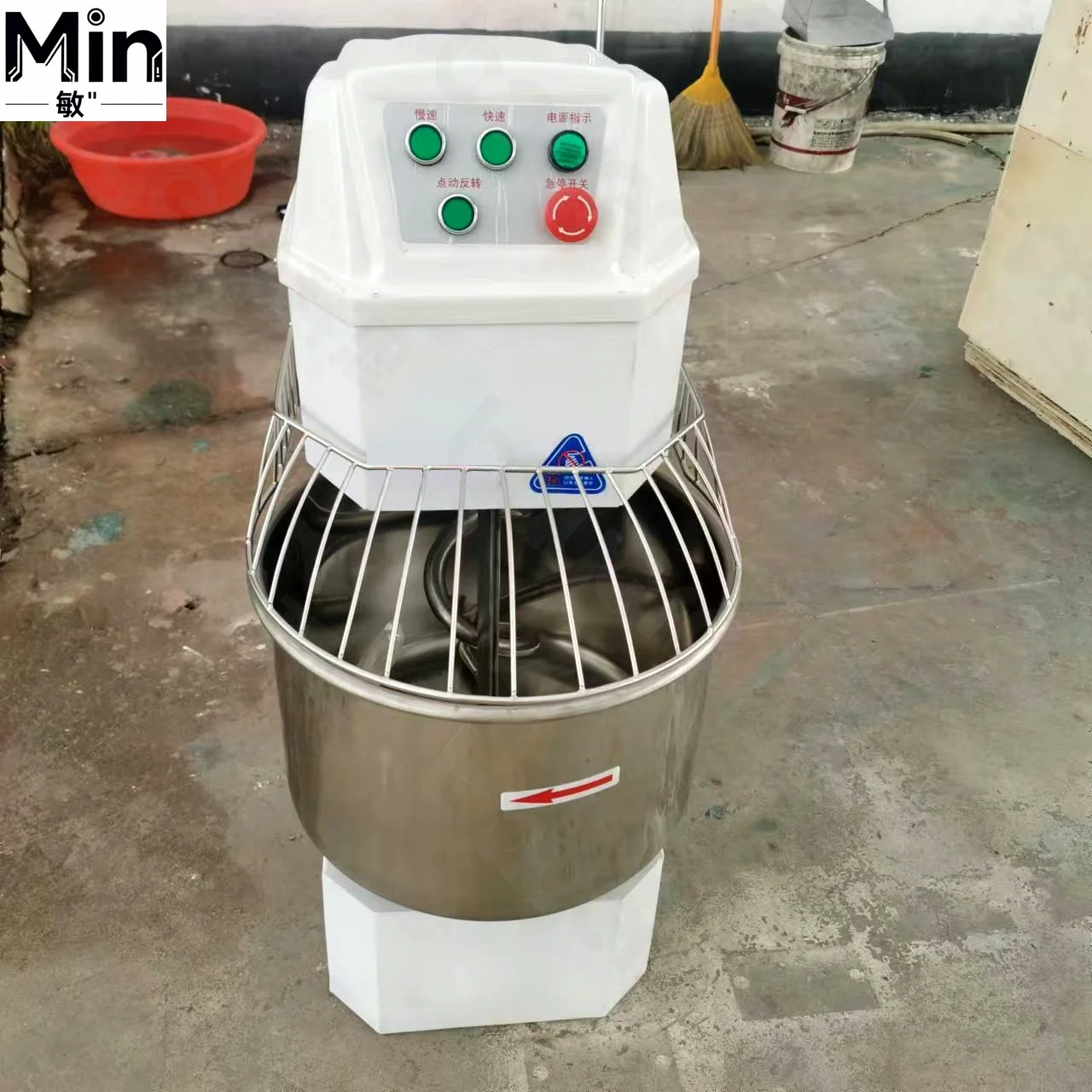 Commercial 15kg 25kg 30kg Dough Mixer Dough Kneading Machine For Bakery Bread Pizza Noodle