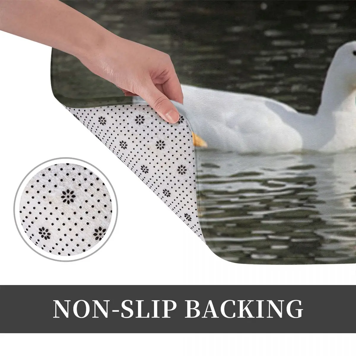 Pekin Duck South Astralia Doormat Kitchen Entrance Home Floor Mat Anti-slip Carpet Rug for Bedroom Footpad Mats