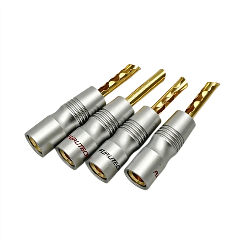 

FURUTECH GS-200B(G)/R Copper Gold-plated Speaker Banana Plug Speaker Amplifier HiFi Connector