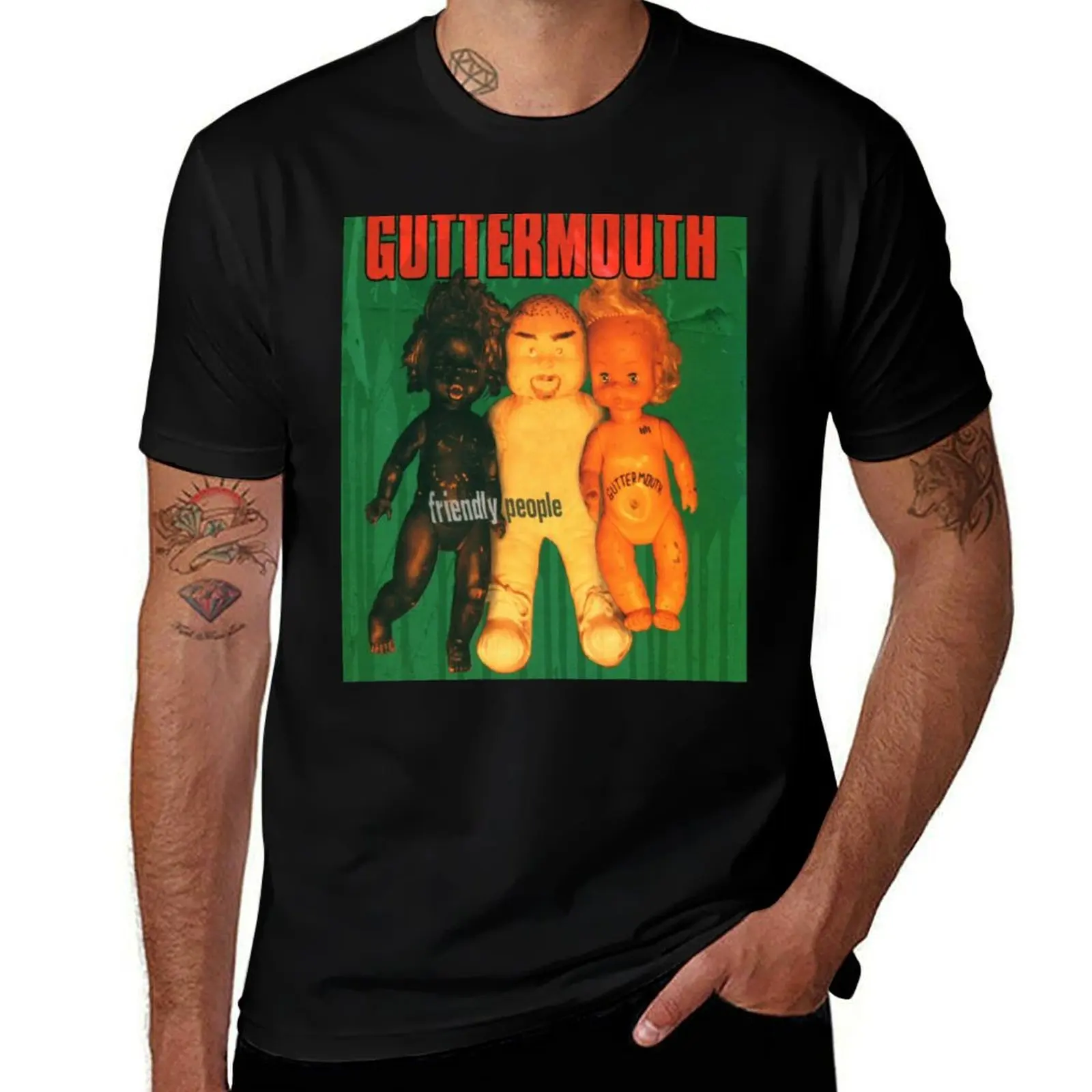 

Guttermouth Band T-Shirt animal prinfor boys Blouse Clothing tee shirts for men