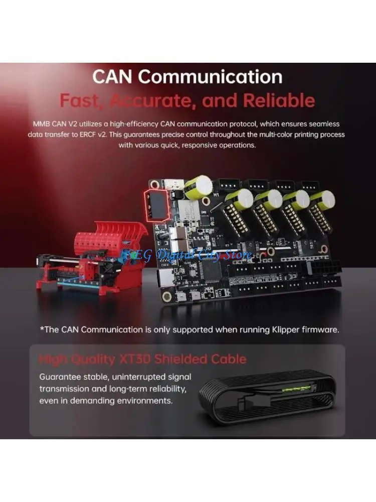 

U75B для MMB CAN V2.0 ERCF Управляющая плата управления злой драйвер подачи морковки для Klipper