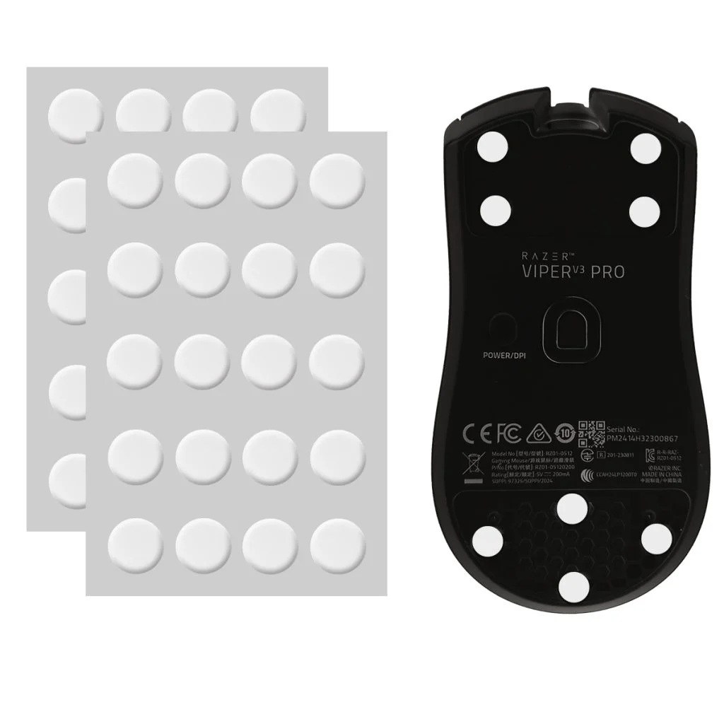 X-Raypad Jade Speed DIY マウススケート – ユニバーサル D6.5mm PTFE
