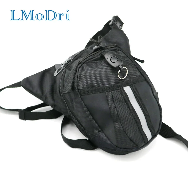 

Мужская поясная сумка LMoDri, из ткани Оксфорд, с отделением для мото, на пояс, чехол для телефона