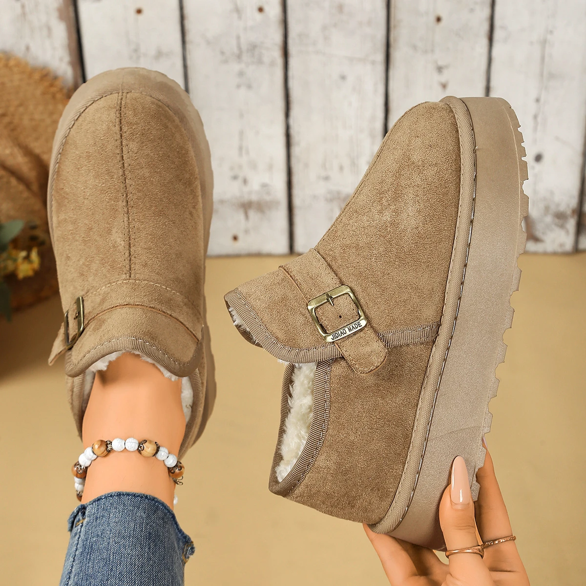 

Новые классические утепленные пуховые женские зимние ботинки, удобные теплые ботильоны, женская зимняя женская обувь, массивная обувь Botas Mujer