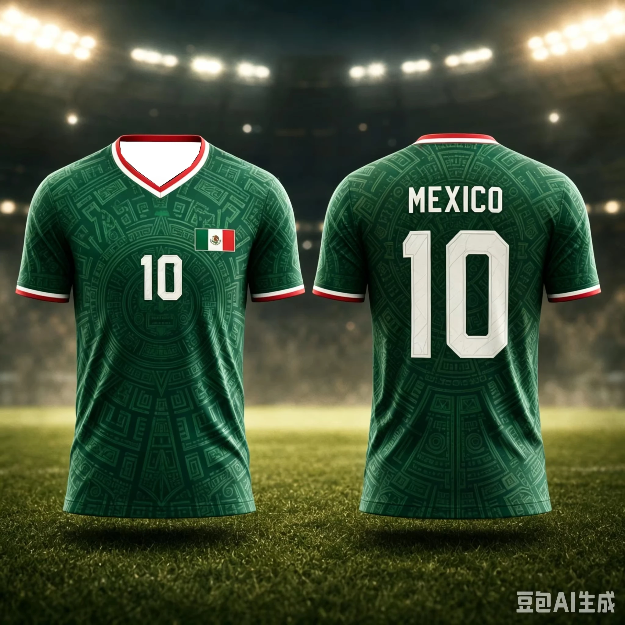 2026 Mexico No.10 Soccer Jersey Print T-Shirt Quick Dry Short Sleeve Sport Tee Team Training Uniform Soccer Fan Casual Athletic