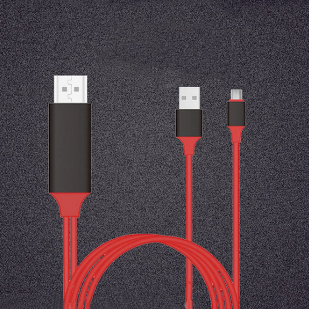 USB C auf 4K@ USB Typ C auf Kabel Stecker auf Stecker mit USB-Ladekabel 7 Fuß für 2016 Pro Pixel Notebook/S9 Note (R