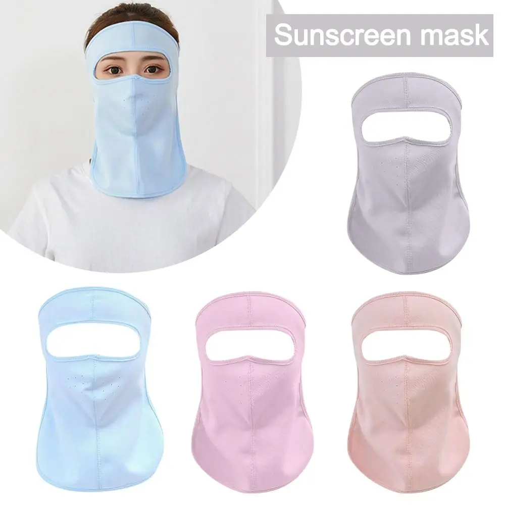 

Face Shield Sunscreen Mask Daily Breathable Anti-UV Driving Face Mask Facemask Scarf Full Face Neck Gaiter Mask Summer