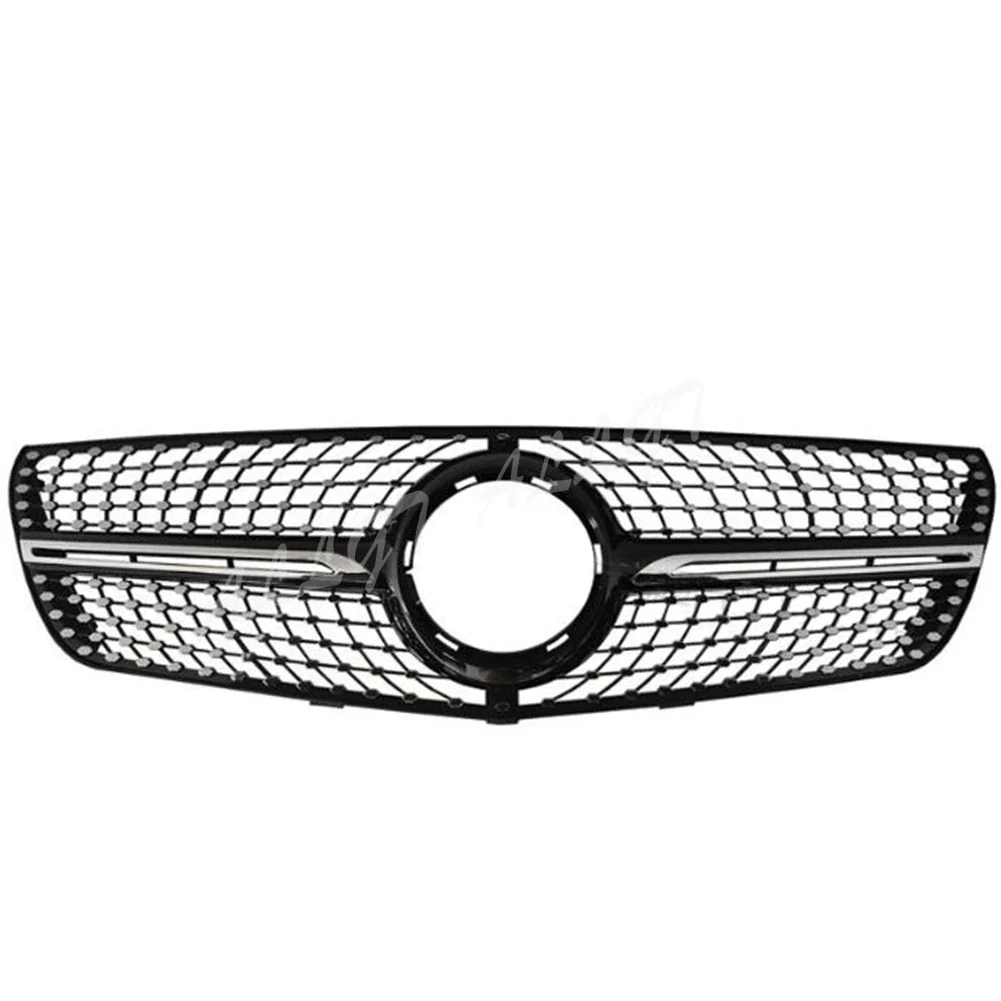Front Racing Billet Bumper Grille Upper Facelift Gril Fit For Mercedes Vito W447 V260 V250 2015-2020