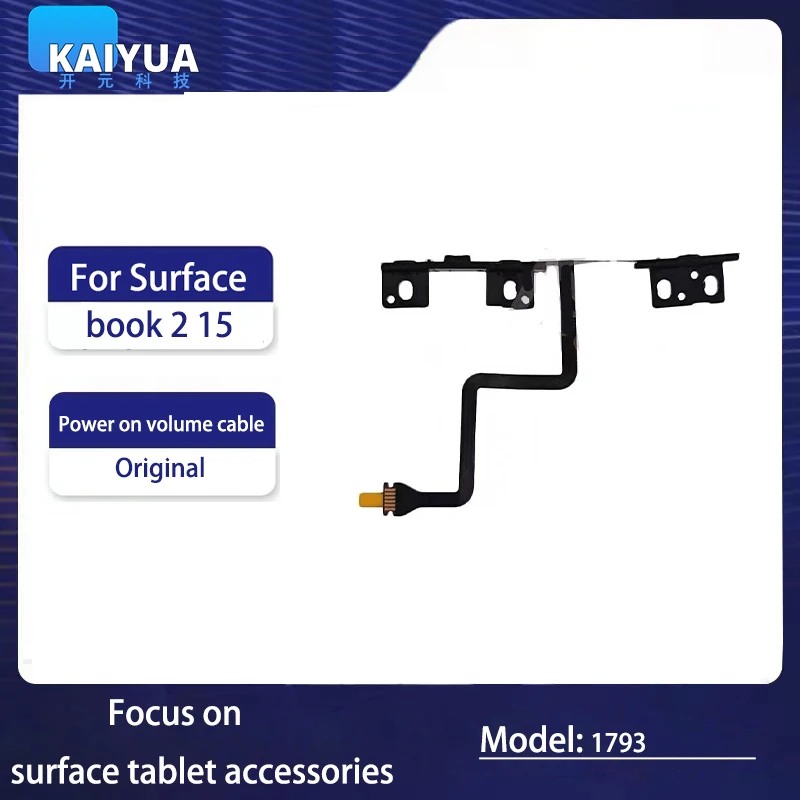 

For Microsoft Surface Book 2 Power Volume Button Flex Cable Repair Part 1793 15 "Button power and volume