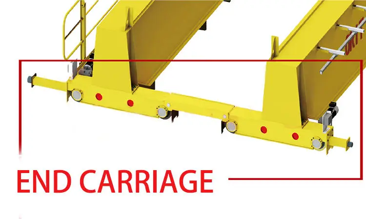 Workshop Warehouse End Truck end Carriage With Drive Motor End Beam for Bridge Crane Overhead Crane