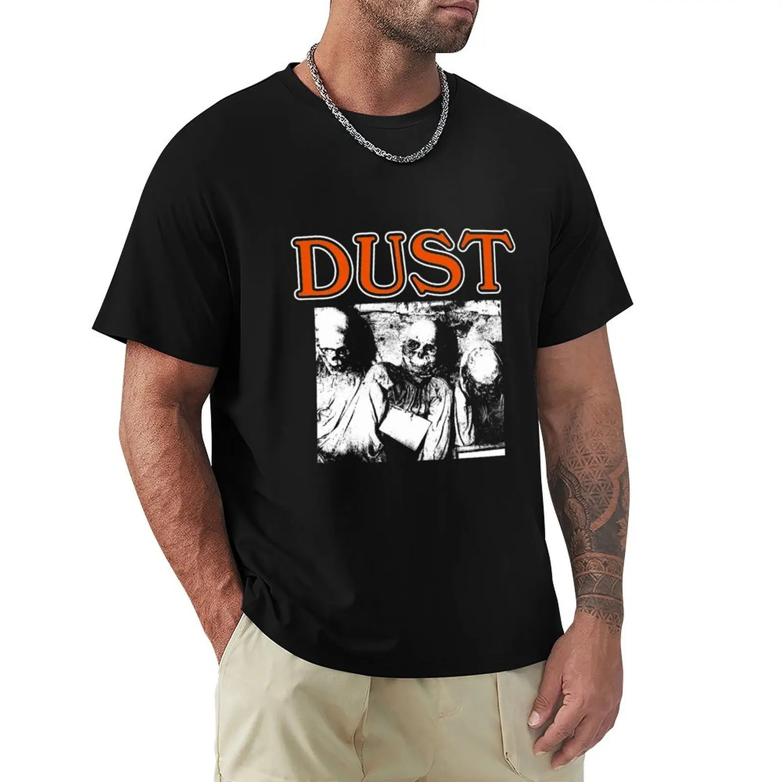 Dust band Hard Attack and Dust T-Shirt t shirt for man T-Shirt