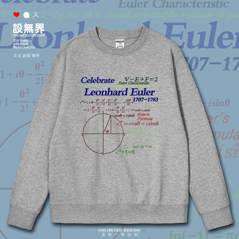 Commemorating the Birth of Euler's Theorem and Equation Functions in Mathematics, Science and Engineering mens hoodies winter